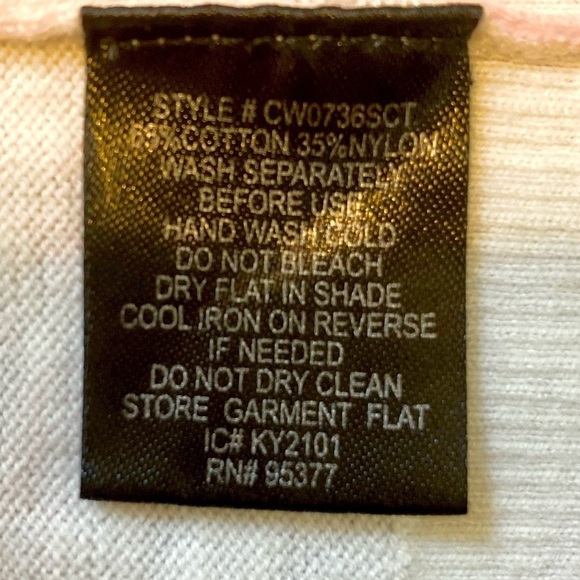 Sanctuary women’s cotton knit lightweight sweatshirt, scoop neck,‎ size XL - Picture 8 of 11